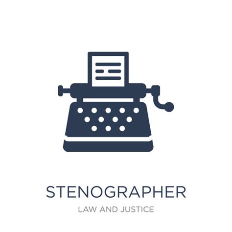 Stenographer Illustrations Royalty Free Vector Graphics And Clip Art