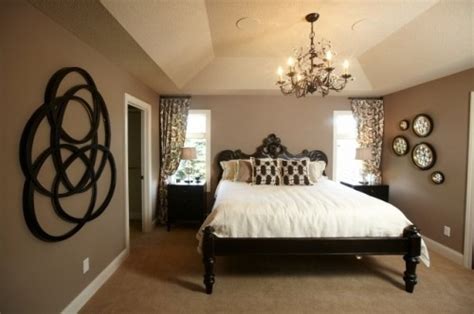 Masculine style bedroom in taupe and blue | bedroom | luxurious. Brown/taupe/black bedroom | Traditional bedroom, Home ...