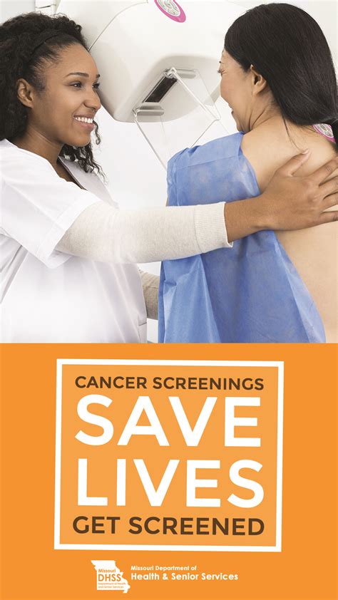 Cancer Screening Education Cancer Screening And Prevention Health And Senior Services