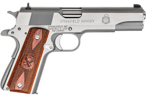 Springfield 1911 A1 Mil Spec 45acp Stainless Steel For Sale Online