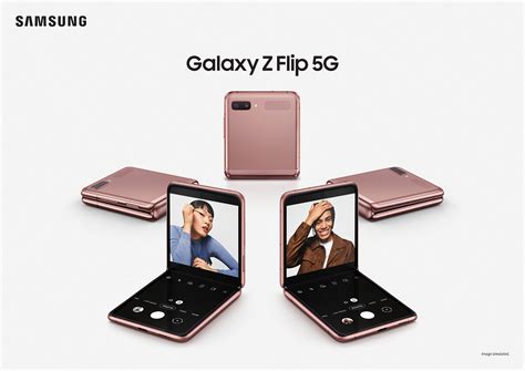 Le Galaxy Z Flip 5g Exprimez Vous Avec Un Téléphone Pliable élégant Et