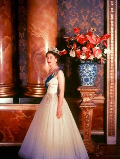 Queen Elizabeth Ii By Cecil Beaton At The Vanda Young Queen Elizabeth