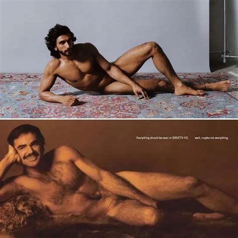 Ranveer Singh Poses Totally Nude In Viral Photoshoot I Can Be Naked