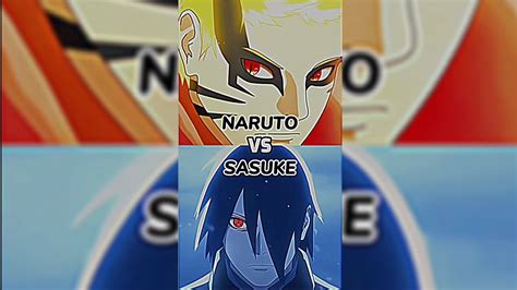 Naruto Vs Sasuke All Forms Youtube