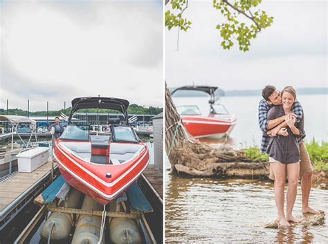 Couple And Their Boat Marrying My Best Friend Water Skiing Engagement