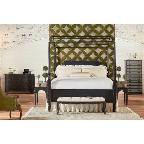 Magnolia Home By Joanna Gaines Farmhouse King Carriage Canopy Bed