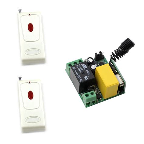 Ac 220v Wireless Remote Control Switch Radio Light Switch Micro Remote