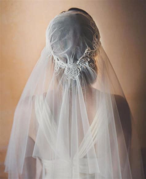 Wedding Juliet Cap Lace Veil Bridal Cathedral Veil