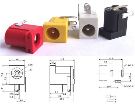 Xlr wiring diagrams and standards, for 3 & 5 pin xlr connectors. Uxcell 5.5 Mm X 2.1 Mm Female Dc Power Jack 3-pin Wiring Diagram