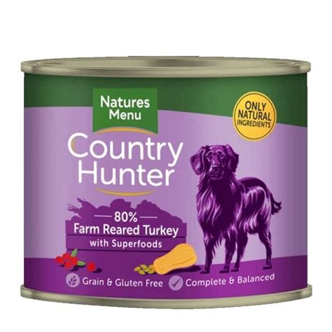 Has anyone tried langhams dry dog food from aldi. Natures Menu Country Hunter 80% Turkey Dog Food Tins 6 ...