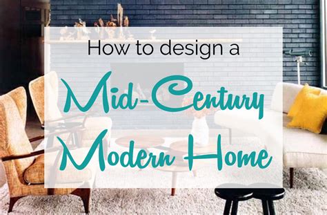 Mid Century Modern Design And Decorating Guide Froy Blog
