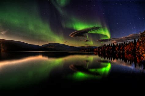 Aurora Borealis Beautiful Northern Nuances Abstract