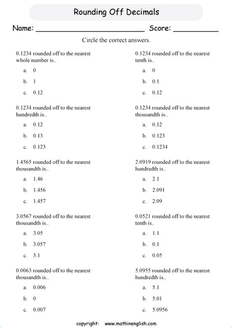 Students have to understand all the concepts as well as the various mathematical operations to solve these questions. Printable primary math worksheet for math grades 1 to 6 ...