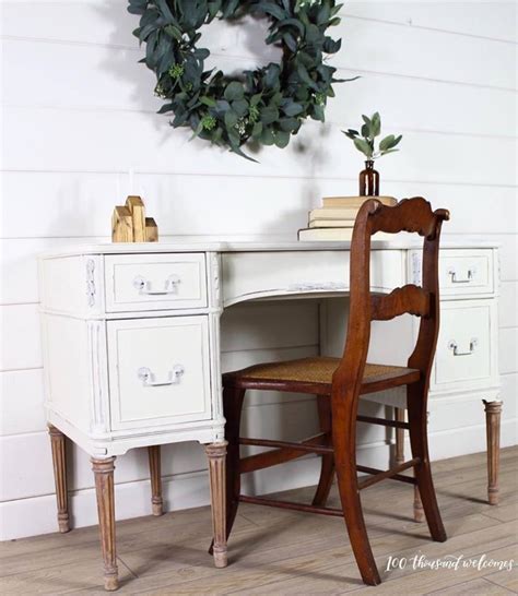 Because, antique writing desk inspirations have unique design and it was a useful item in the past time. Antique White Desk | General Finishes Design Center