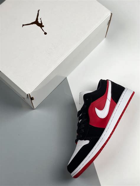 Air Jordan 1 Low ‘chicago Black Red White Dc0774 016 For Sale