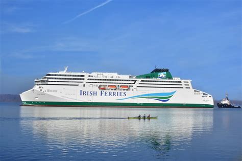 Quick News Irish Ferries Wb Yeats Leaving Shipyard Uk