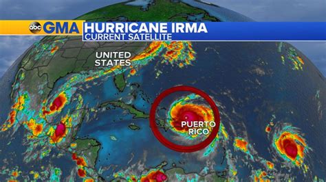 Tracking The Path Of Hurricane Irma Video Abc News
