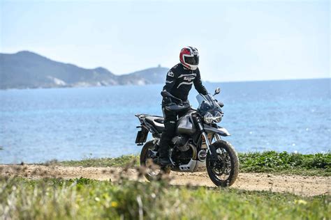 To make life on board easier and safer, moto guzzi introduces three different riding modes on the v85 tt: MOTO-GUZZI V85 TT (2019-on) Review