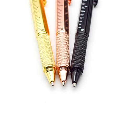 High Quality 5 In 1 Multifunction Writing Pen With Screwdriver