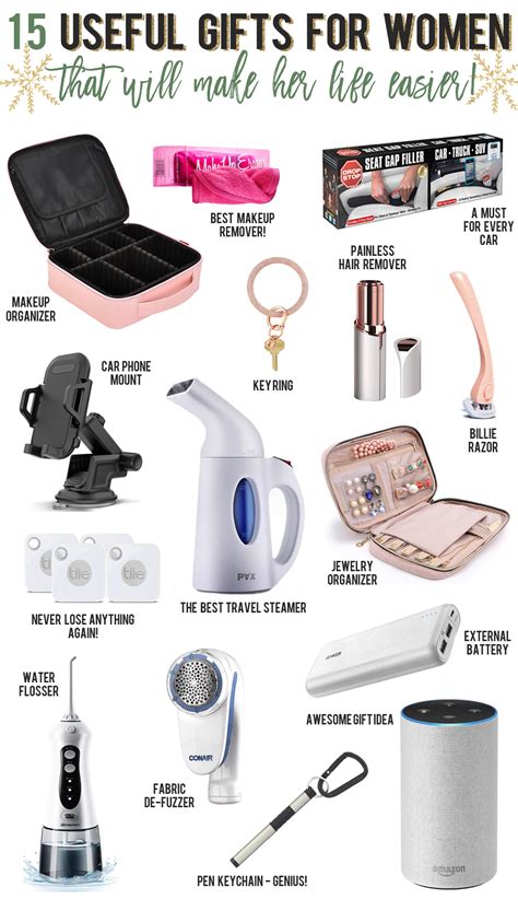 Maybe you would like to learn more about one of these? Holiday Gift Guide: 15 Practical Gifts For Women ...