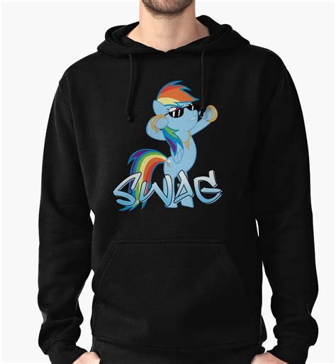 Rainbow Swag Pullover Hoodies By Lcpsycho Redbubble
