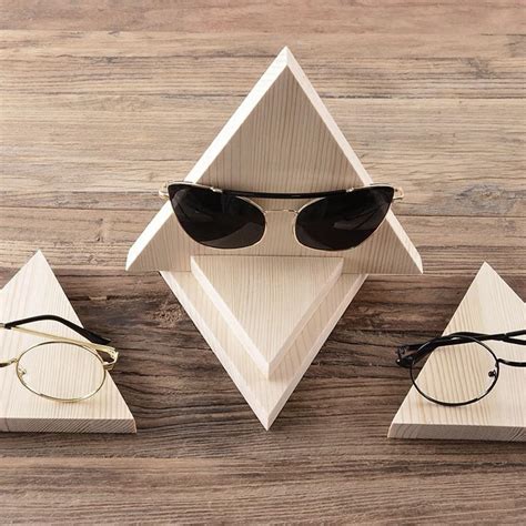 Wooden Sunglasses Eyeglasses Glasses Rack Display Stand Desk Holder Tool Ebay