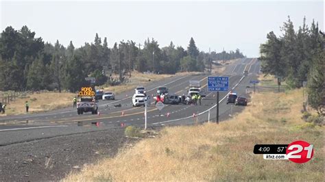 Fatal Four Vehicle Crash Closes Hwy 97 For Hours Youtube