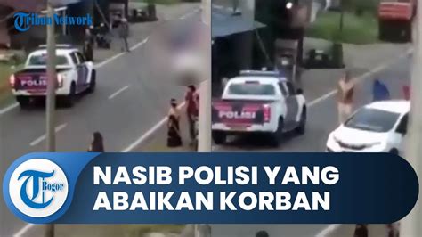 Detik Detik Polisi Abaikan Korban Tabrak Lari Di Jalan Terekam Kamera
