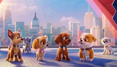 Paw Patrol The Movie Rubble Rocky Skye Marshall Chase Everest Liberty
