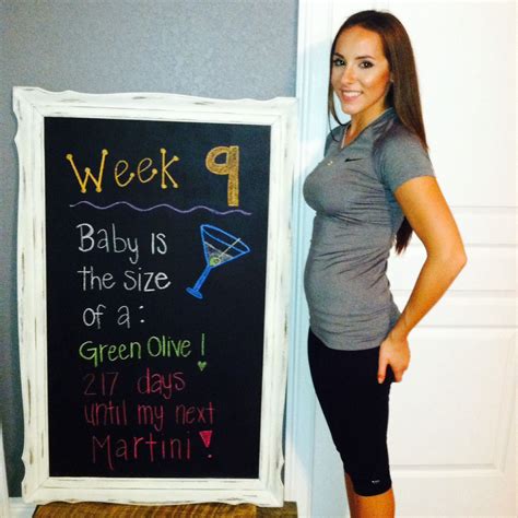 9 Weeks Pregnant Chalkboard 9weeks Pregnant Chalkboard Baby Things