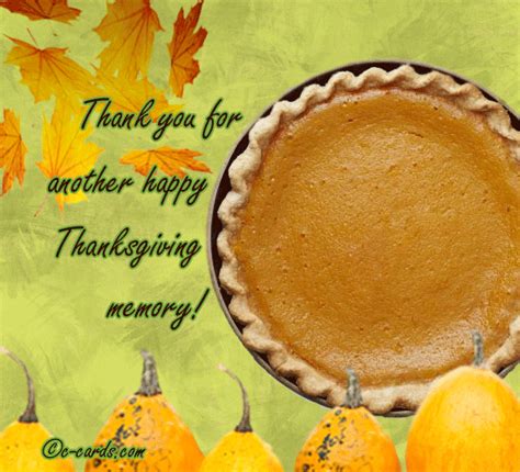 Thanksgiving Memory Free Thank You Ecards Greeting Cards 123 Greetings