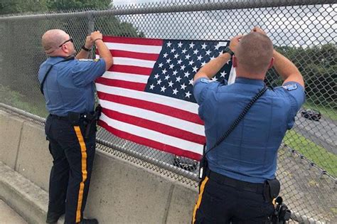Nj Gov Calls Off Plan To Remove American Flags From Turnpike Overpasses