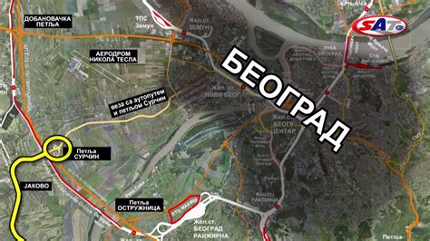Obilaznica Oko Beograda Mapa