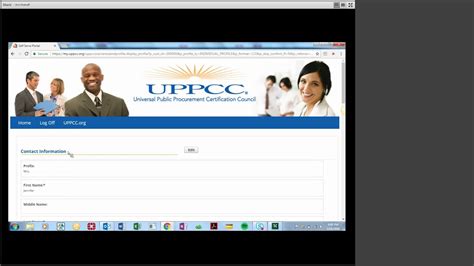 How To Log Into Myuppcc And Update Contact Information Youtube
