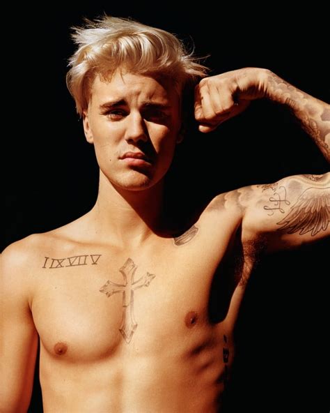 Justin Bieber Shirtless Photoshoot 2022