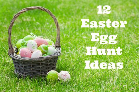 One of the easter egg hunt ideas is to combine easter eggs with different alphabets. 12 indoor and Outside Easter Egg Hunt Ideas - Edventures ...