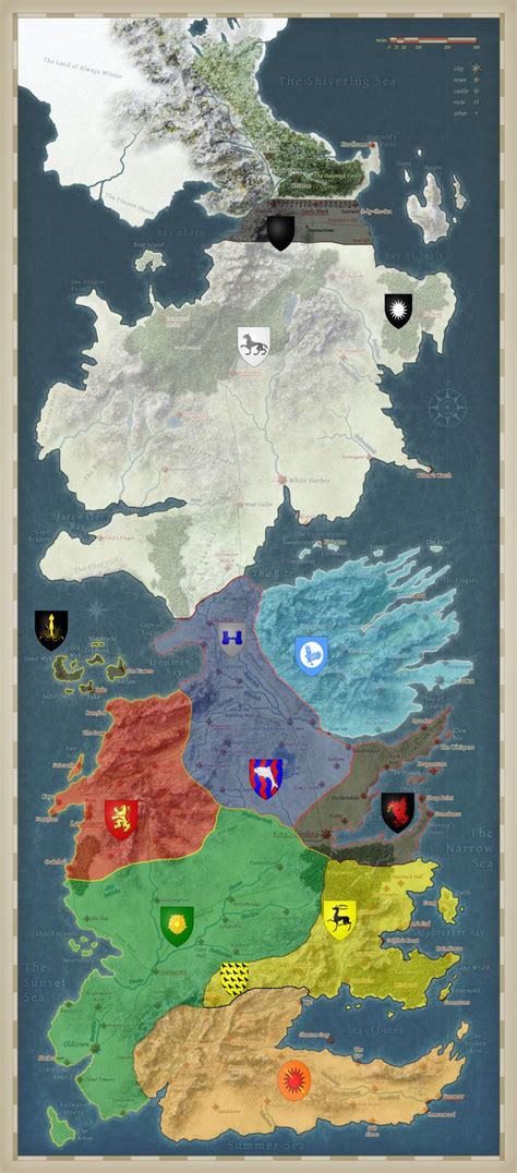Westeros Fogo E Gelo As Crônicas De Gelo E Fogo Fogo