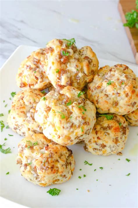 Melt In Your Mouth Sausage Cheese Biscuits Daily Appetite