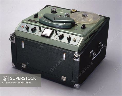 Emi Tape Recorder 1960 Model Tr52 Tape Recorder The Principle Of Magnetic Recording Was First