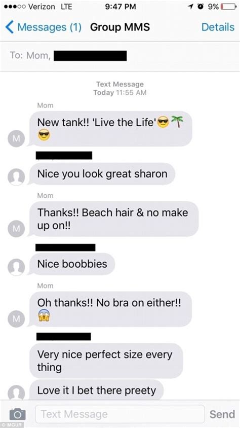 Babe Is Left Mortified As Her Mum Sex Chats Her Lover In Group