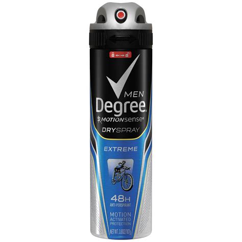Degree Men Motionsense Extreme Antiperspirant Deodorant Dry Spray 38