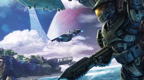 1920x1080 Halo Conflict Artwork 5k Laptop Full Hd 1080p Hd 4k Wallpapers Images Backgrounds