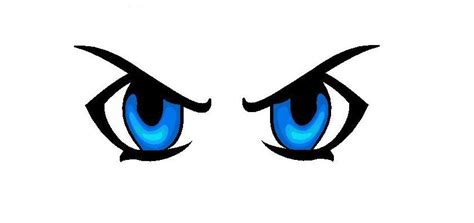 Angry Anime Eyes ClipArt Best