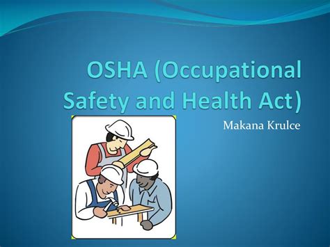 😍 Occupational Safety And Health Act Osha Maryland Occupational Safety