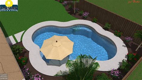 4 Bubble Pool Design Paradise Pools And Spas Bakersfield Pool Builder