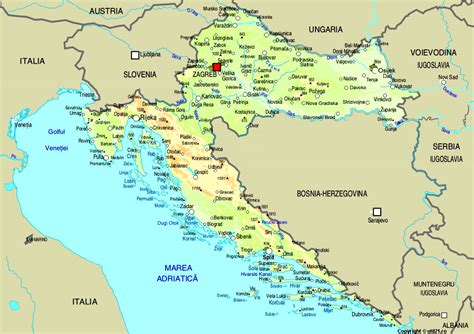 Hotel restaurant kroatia is a hotel in dortmund. Harta Croatia Map