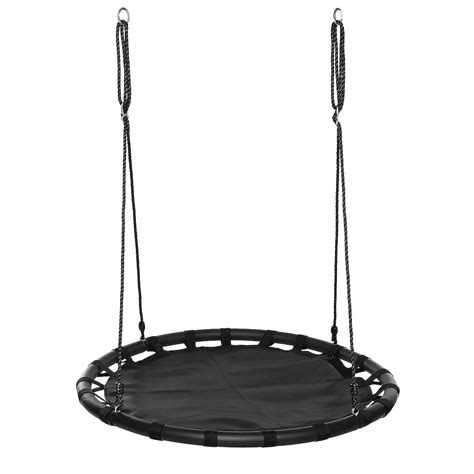 60110cm Kinderen Tuin Schommel Rond Mesh Swing Verstelbare Multi Kind