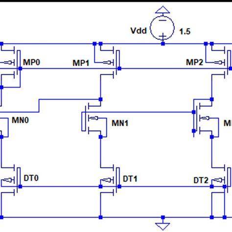 Designed Circuit Layout With Startup Download Scientific Diagram