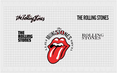 The Rolling Stones Logo Introducing Lips And Tongue Logo