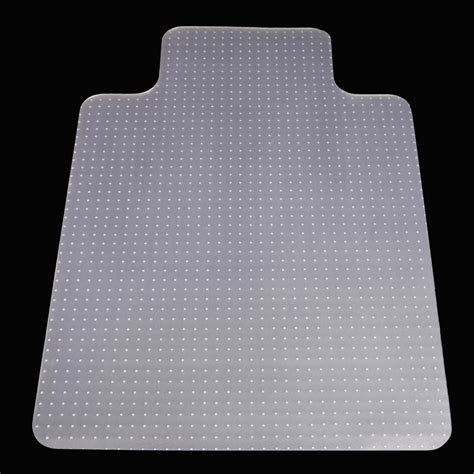 This large workstation chair mat is ideal for l, u, and corner style desks. 36" X 48" Clear Chair Mat Home Office Computer Desk Floor ...